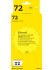 Струйный картридж T2 IC-H9373 №72 для принтеров HP Designjet T610/ T620/ T770/ T790/ T1100/ T1200/ T1300/ T2300, желтый