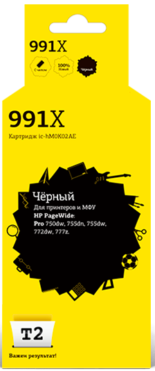 Струйный картридж Т2 IC-HM0K02AE для принтеров HP PageWide Pro 750dw/ 755dn/ 755dw/ 772dw/ 777 черный с чипом пигментный Струйный картридж Т2 IC-HM0K02AE для принтеров HP PageWide Pro 750dw/ 755dn/ 755dw/ 772dw/ 777 черный с чипом пигментный