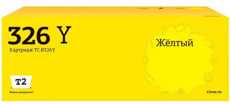 Лазерный картридж T2 TC-B326Y для принтеров Brother HL-L8250CDN/ 8350CDW/ DCP-L8400CDN/ 8450CDW/ MFC-L8650CDW/ 8850CDW (3500 стр.) желтый Лазерный картридж T2 TC-B326Y для принтеров Brother HL-L8250CDN/ 8350CDW/ DCP-L8400CDN/ 8450CDW/ MFC-L8650CDW/ 8850CDW (3500 стр.) желтый