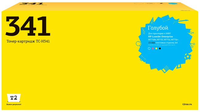 Лазерный картридж T2 TC-H341 для принтеров HP LJ Enterprise 700 M775dn/ M775f/ M775z/ M775z+ (15000стр.) голубой, с чипом Лазерный картридж T2 TC-H341 для принтеров HP LJ Enterprise 700 M775dn/ M775f/ M775z/ M775z+ (15000стр.) голубой, с чипом