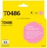Струйный картридж T2 IC-ET0486 для принтеров Epson Stylus Photo R200/ R300/ RX500/ RX600, светло-пурпурный, с чипом