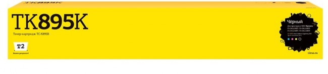 Тонер-картридж T2 TC-K895B для принтеров Kyocera FS-C8020/ C8025/ C8520/ C8525 (12000 стр.) черный, с чипом Тонер-картридж T2 TC-K895B для принтеров Kyocera FS-C8020/ C8025/ C8520/ C8525 (12000 стр.) черный, с чипом