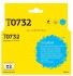 Струйный картридж T2 IC-ET0732 для принтеров Epson Stylus C79/ C110/ CX3900/ CX4900/ TX200/ TX209, голубой, с чипом Струйный картридж T2 IC-ET0732 для принтеров Epson Stylus C79/ C110/ CX3900/ CX4900/ TX200/ TX209, голубой, с чипом