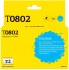 Струйный картридж T2 IC-ET0802 для принтеров Epson Stylus Photo P50/ PX660/ PX720WD/ PX820FWD, голубой, с чипом Струйный картридж T2 IC-ET0802 для принтеров Epson Stylus Photo P50/ PX660/ PX720WD/ PX820FWD, голубой, с чипом