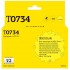 Струйный картридж T2 IC-ET0734 для принтеров Epson Stylus C79/ C110/ CX3900/ CX4900/ TX200/ TX209, желтый, с чипом