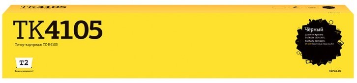Тонер-картридж T2 TC-K4105 для принтеров Kyocera TASKalfa 1800/ 1801/ 2200/ 2201 (15000 стр.) черный, с чипом