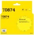 Струйный картридж T2 IC-ET0874 для принтеров Epson Stylus Photo R1900, желтый, с чипом Струйный картридж T2 IC-ET0874 для принтеров Epson Stylus Photo R1900, желтый, с чипом