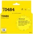 Струйный картридж T2 IC-ET0484 для принтеров Epson Stylus Photo R200/ R300/ RX500/ RX600, желтый, с чипом Струйный картридж T2 IC-ET0484 для принтеров Epson Stylus Photo R200/ R300/ RX500/ RX600, желтый, с чипом