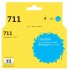 Струйный картридж T2 IC-H130 № 711 для принтеров HP Designjet T120/ 520 голубой, с чипом Струйный картридж T2 IC-H130 № 711 для принтеров HP Designjet T120/ 520 голубой, с чипом